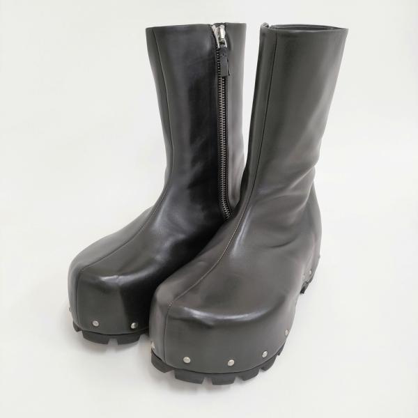 JIL SANDER + Side Zip Ankle Boot 定価254100円 サイズ42 J...
