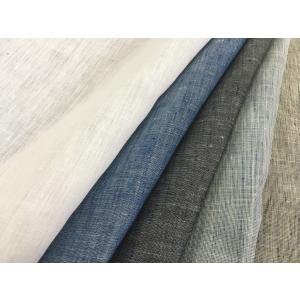 生地 麻100% 無地 ストライプ ギンガムチェック W幅 白