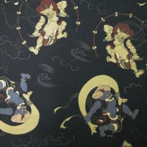 生地net 風神雷神 龍 虎柄 和柄の生地 Yahoo ショッピング