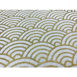 生地 青海波goldlineprintシリーズ...の詳細画像2