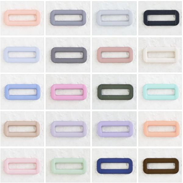 オリジナル副資材 角カン 25mm 37色 4個入 商用可能