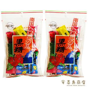 南国トロピカル黒糖 130g×2袋 黒糖 黒砂...の詳細画像1