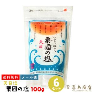 沖縄県産 粟國の塩 天日塩 100g×6袋｜kijimaya