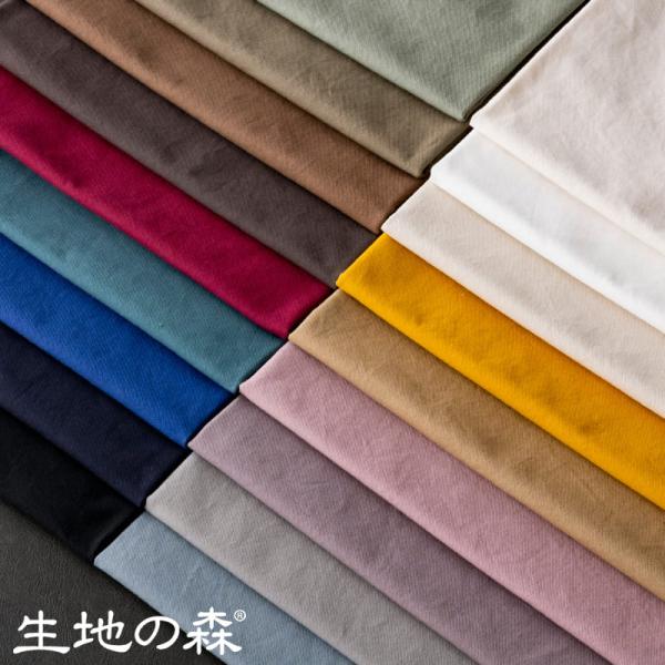■■　これは生地サンプルです　■■　コットンキャンバス リュードバックハーフ 生地の森