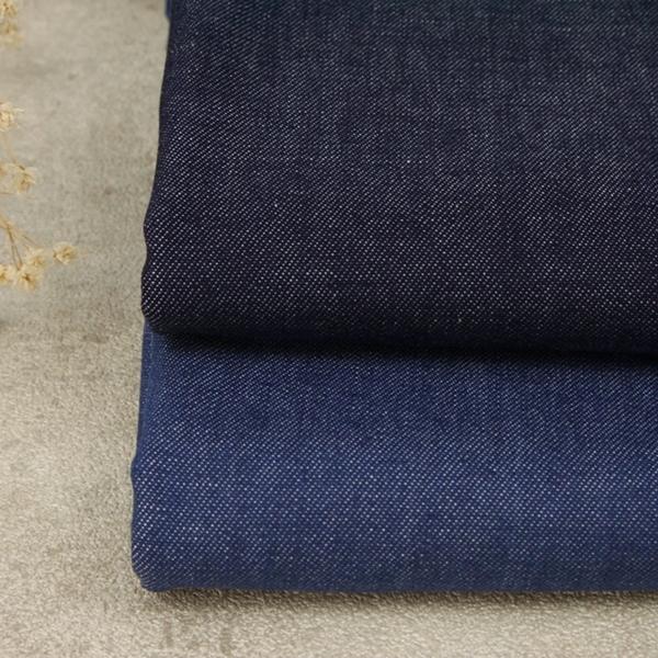 岡山の児島  8オンス くったりソフトデニム│綿 コットン 生地 無地 イン ディゴ 藍染 ハンドメ...