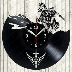 掛け時計 Zelda Vinyl Record Wall Clock Decor Handmade 458