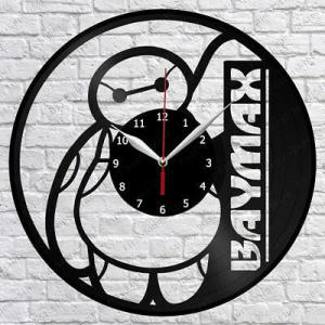 掛け時計 Baymax Vinyl Record Wall Clock Fan Art Home D...