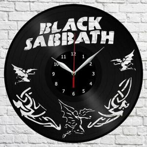 掛け時計 Black Sabbath Vinyl Record Wall Clock Fan Art...