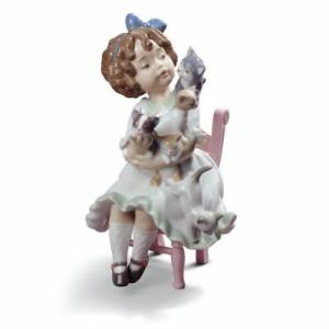 リヤドロ Lladro My Little Family Girl Figurine 0100868...