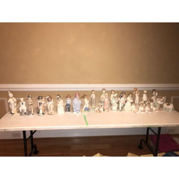 リヤドロ lladro golden memories, set of 27 figurines