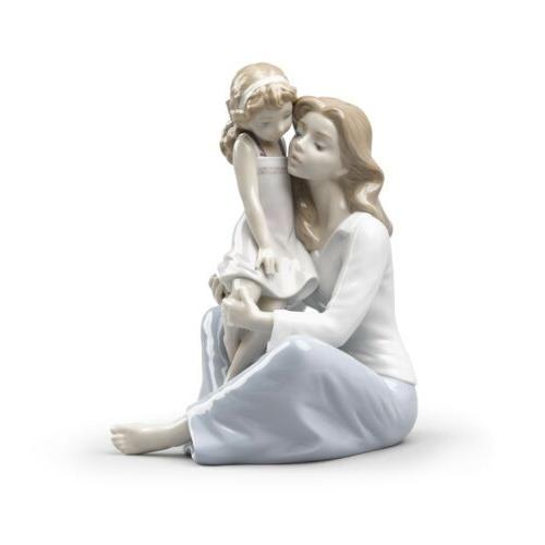 リヤドロ Lladro Mommy&apos;s Little Girl Mother Figurine 01...