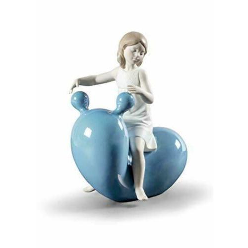 リヤドロ Lladro My Seesaw Balloon (Blue) 01009368