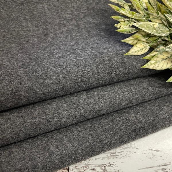もこもこ ウール100％ 厚手 両面起毛 生地 布 布地 長1m単位で延長可能 アッシュブラック 布...