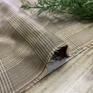 タータンチェック ラメ入り 中厚手 生地 布 ...の詳細画像2