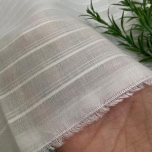 生地 布 ストライプ 綿100% 長50cm単...の詳細画像2