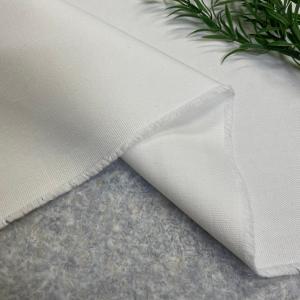綿 ストレッチ ツイル 白 生地 布 長50c...の詳細画像4