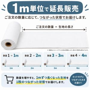 白生地 布 長さ1m 薄手〜中厚くらい 日本国...の詳細画像1