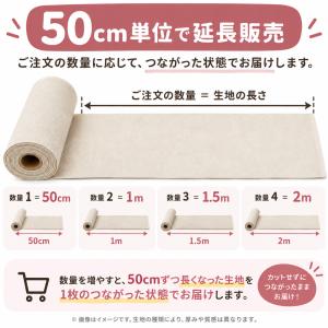 KOKKA 花柄 生地 綿100% 60ローン...の詳細画像2