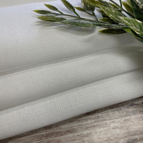 コシのある真っ白 生地 布 長50cm単位で延長可能 布地専門店 kijiya ホワイト /pp16