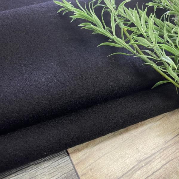 ウール100％ 厚手 ブラック 生地 布 布地 長1m単位で延長可能 布地専門店 kijiya /s...
