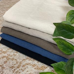 リネン 生地 布 タンブラー仕上げ 50番手 麻100％ 無地 50cm単位販売 リネン100％ 生地屋 はぎれ ソーイング 洋裁 布地専門店 kijiya