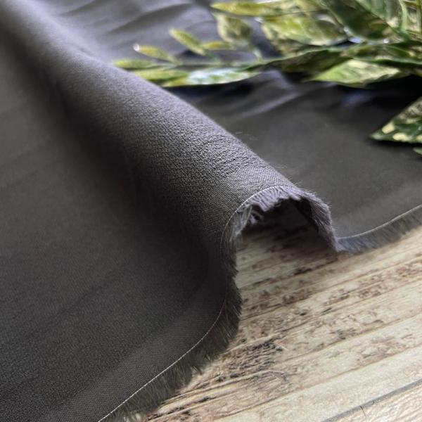 綿100％ ワッシャー加工 生地 布 長50cm単位で延長可能 アッシュグレー 布地専門店 kiji...