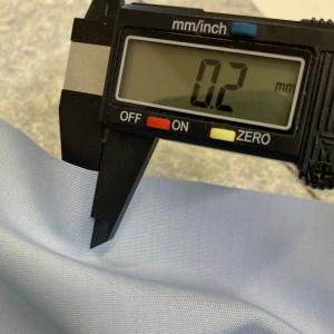 T/C 帯電防止 サックス 生地 布 長50c...の詳細画像3