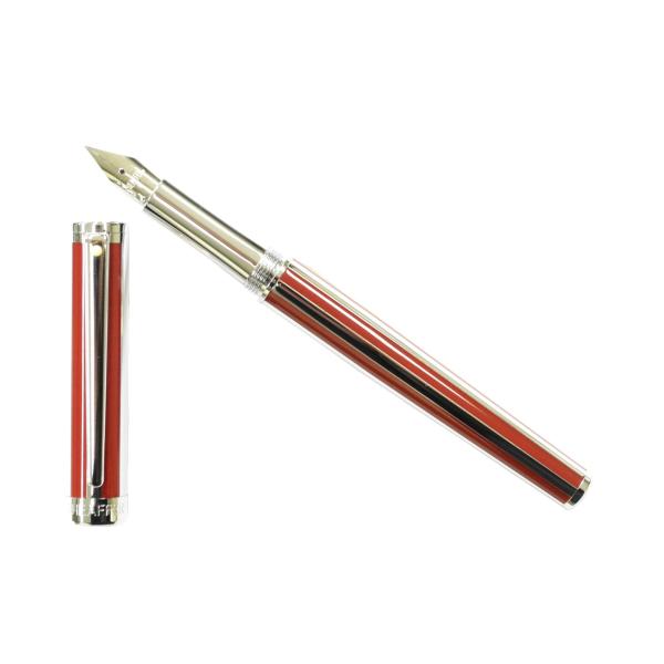 シェーファー　万年筆　インテンシティ　レッドストライプ　ＩＴＳ９２３６ＰＮ