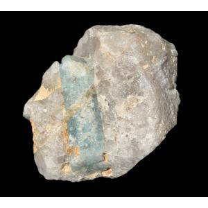 アクアマリン with モスコバイト 結晶 原石 パキスタン産 天然石