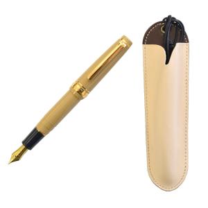 セーラー万年筆 プロフェッショナルギア スリムミニ金 トープ 中細