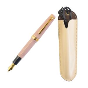 セーラー万年筆 プロフェッショナルギア スリムミニ金 ベニホワイト 中