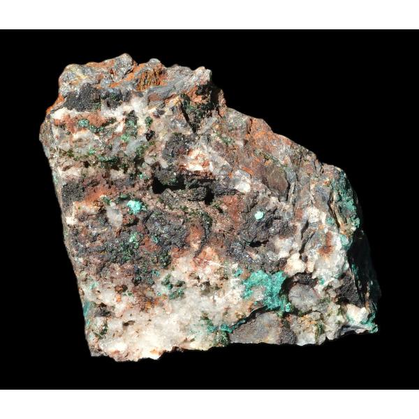 鉱物標本　原石　燐銅鉱　Ｌｉｂｅｔｈｅｎｉｔｅ　ポルトガル産