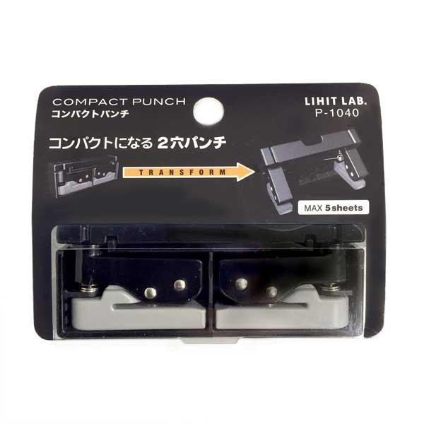 LIHIT LAB. コンパクトパンチ P-1040-24 黒