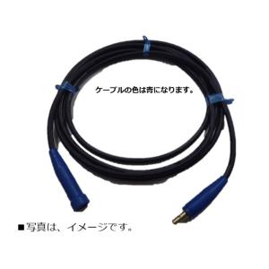 溶接 キャブタイヤケーブル 延長用 青 35mセット品 両端 溶接 キャブタイヤケーブル 延長用 青 35mセット品 両端