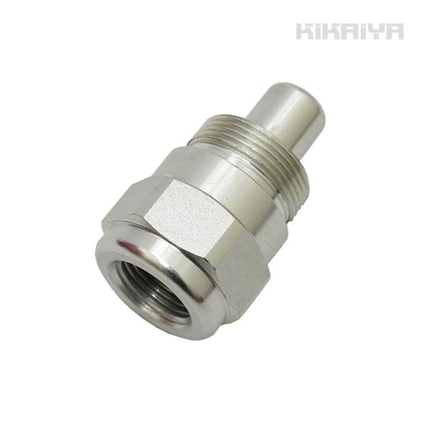 カプラ PT3/8 メネジ 接続 軽量アルミ 油圧シリンダー (AHC-20)専用 KIKAIYA