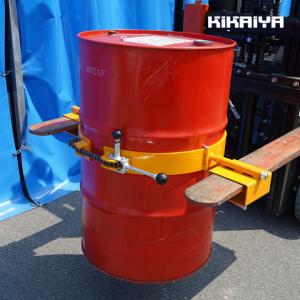 ドラム缶反転機 コンパクト 手動 乗用フォークリ...の商品画像