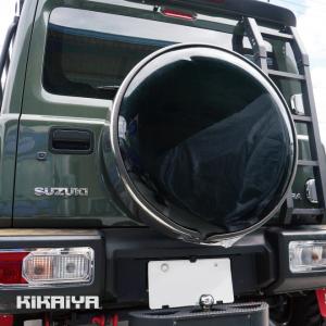 KIKAIYA ジムニー スペアタイヤカバー JB74 JC74 背面 タイヤカバー