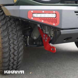 ジムニー 牽引フック フロント 運転席側 右前 レッド