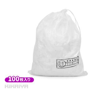 土のう袋 UV クリア 48×62cm 1セット （100枚入） 土嚢袋 厚手 災害対策用 UV剤配合 紫外線対策 KIKAIYAの商品画像