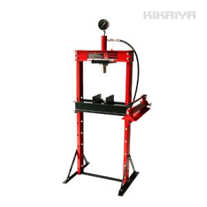 油圧プレス10トン メーター付 門型プレス機 6ヶ月保証（個人様は営業所止め）