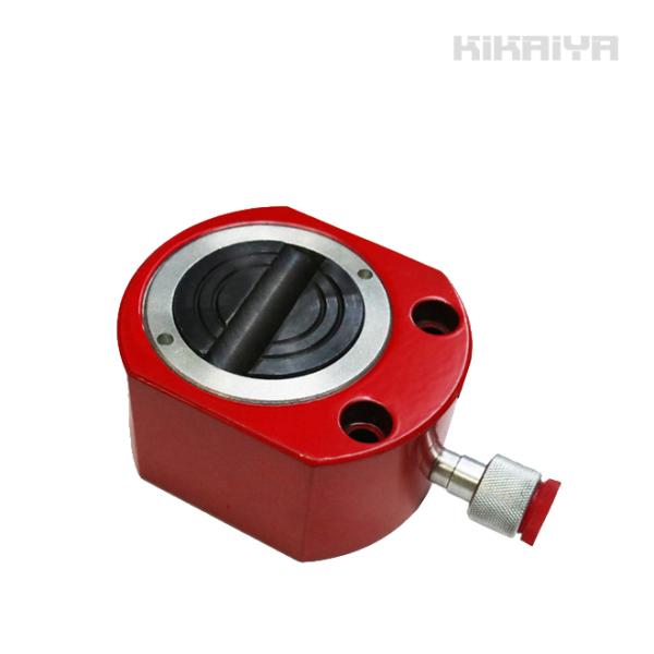 油圧 シリンダー 30トン フラットタイプ 使用油量45cc 小型 軽量 薄型 油圧工具 KIKAI...