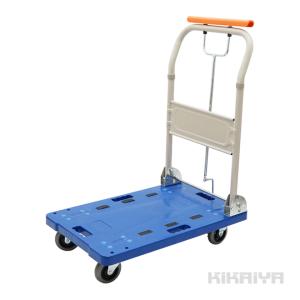 台車 ハンドブレーキ 静音 150kg 折りたたみ 695×445mm