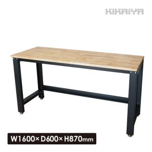 作業台 ステンレス天板 300kg W1600×D600×H870mm 業務用 作業テーブル