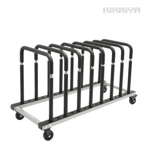 パネルラック フレーム固定式 キャスター付き 耐荷重150kg カードアラック カードアドーリー ボードラック ボード台車 KIKAIYA｜KIKAIYA work shop