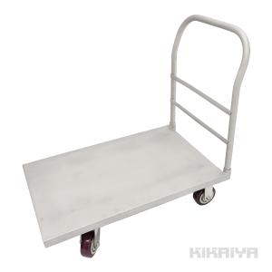 KIKAIYA（キカイヤ） メッシュ台車 カゴ台車 金網付 両袖 運搬車 樹脂
