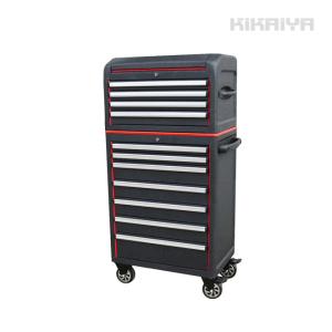 スチール製　三段ローラーキャビネット KIKAIYA ローラーキャビネット ステンレスキャビネット SUS430 7