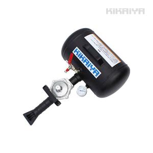 ビードブースター 18L　軽量アルミタンク（黒）　エアービードシーター　プッシュボタンバルブ開放式（