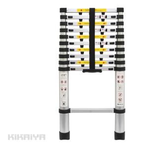 KIKAIYA（キカイヤ） はしご 3.2m 伸縮 アルミ ハシゴ 梯子 11段 150kg