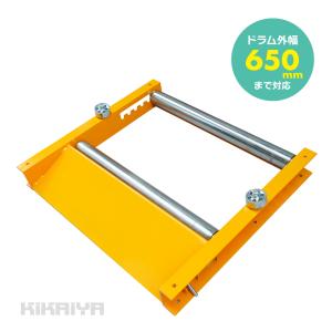 即納】 ケーブルドラムローラー 耐荷重140kg キャスター付き Roll