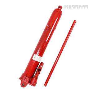 KIKAIYA ロングラムジャッキ 8トン ダブルポンプ式 2倍速 油圧 KIKAIYA ロングラムジャッキ 8トン ダブルポンプ式 2倍速 油圧